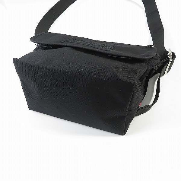 実際に弊社で買取させて頂いたManhattan Portage/マンハッタンポーテージ CORDURA/コーデュラナイロン メッセンジャーバッグ 鞄 ブラックの画像 3枚目