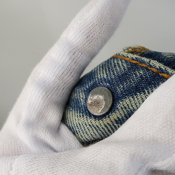 実際に弊社で買取させて頂いたLEVIS/リーバイス 80s 501 ボタン裏524 ストレートデニム の画像 6枚目