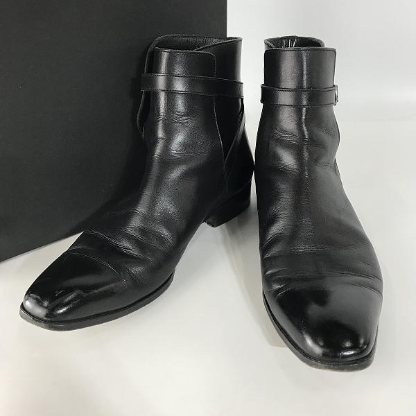 実際に弊社で買取させて頂いたSHIPS/シップス 牛革 レザー ブーツ 53214 BL/8