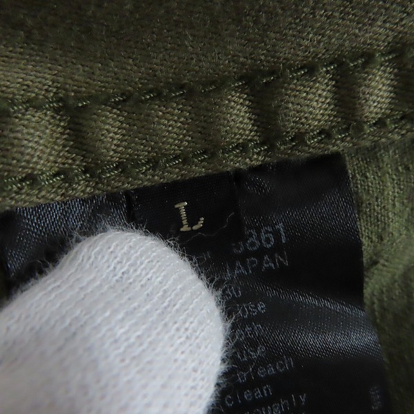 実際に弊社で買取させて頂いたUNITED ARROWS &SONS/ユナイテッドアローズアンドサンズ MIL TOMMY SHIRT/ミリタリージャケット 1125-211-5861/Lの画像 3枚目