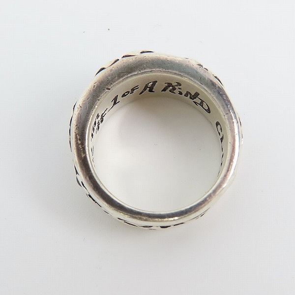 実際に弊社で買取させて頂いたBWL/ビルウォールレザー One-of-a-Kind Club リング 21-22号の画像 4枚目