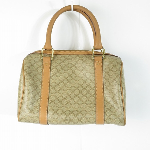 実際に弊社で買取させて頂いたCELINE/セリーヌ マカダム柄 ハンドバッグ/ミニボストンバッグ の画像 1枚目