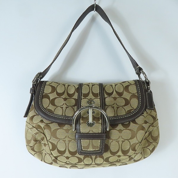 実際に弊社で買取させて頂いたCOACH/コーチ ショルダーバッグ/ハンドバッグ シグネチャー 10297