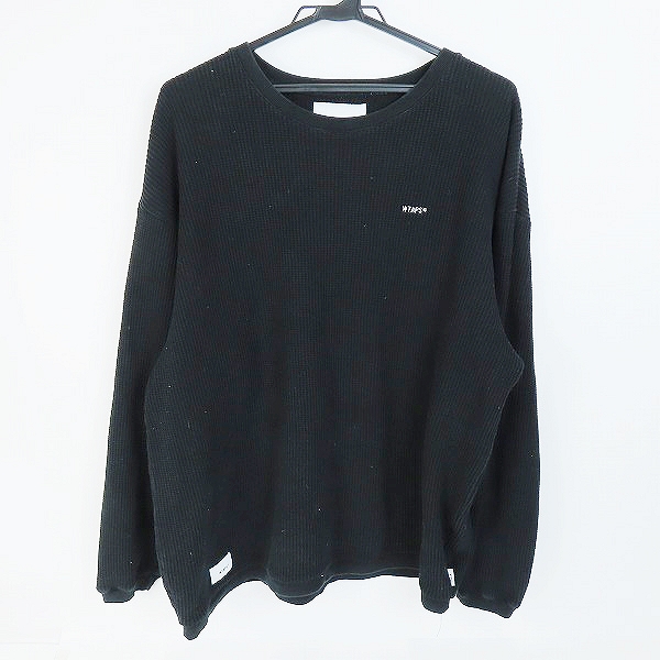 実際に弊社で買取させて頂いたWTAPS/ダブルタップス WAFFLE サーマル/ロンT 202ATDT-CSM23/3