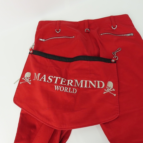実際に弊社で買取させて頂いたMASTERMIND WORLD/マスターマインドワールド 19AW SCENEⅡAMBITION ヒップバッグ付きパンツ MW19S02-PA015-003/Mの画像 6枚目