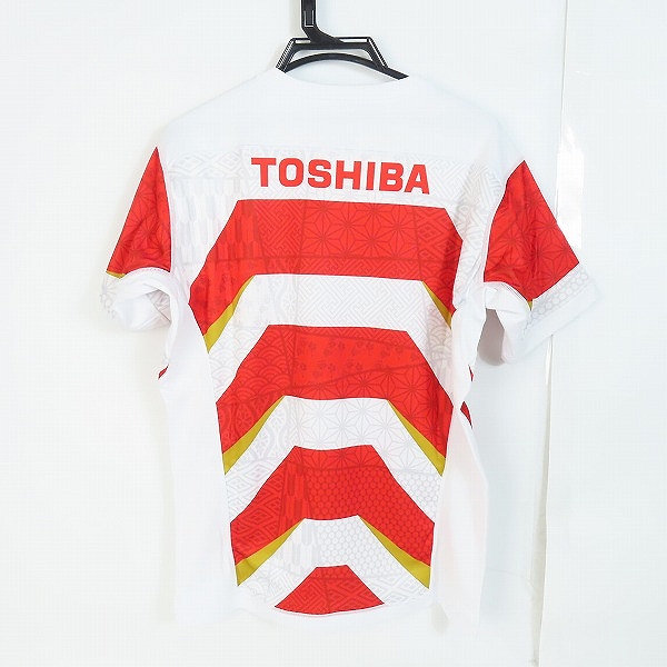 実際に弊社で買取させて頂いたcanterbury/カンタベリー 2019年 ラグビーワールドカップ 日本代表 ホーム レプリカジャージ RG30095/Lの画像 1枚目