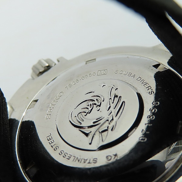 実際に弊社で買取させて頂いたSEIKO/セイコー DIVER'S 200m ブラックモンスター デイデイト 自動巻き 7S26-0350の画像 3枚目