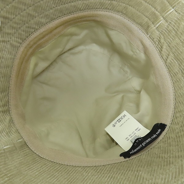 実際に弊社で買取させて頂いたUNUSED/アンユーズド コーデュロイハット/1の画像 4枚目