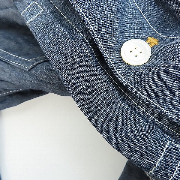 実際に弊社で買取させて頂いたeye CdG JUNYA WATANABE MAN×Levi's/ジュンヤワタナベ×リーバイス 21SS デニム カバーオール ジャケット WG-J929/Lの画像 5枚目