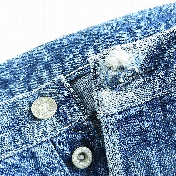 実際に弊社で買取させて頂いたWTAPS/ダブルタップス デニムパンツ インディゴ/Lの画像 5枚目