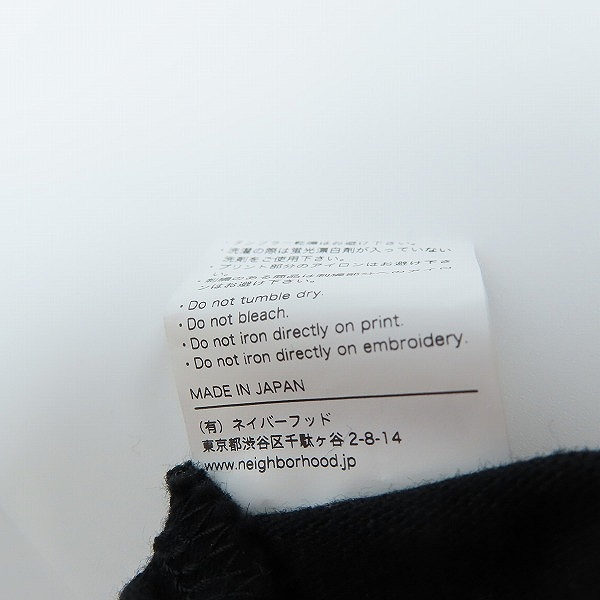 実際に弊社で買取させて頂いたNEIGHBORHOOD/ネイバーフッド shibuya 限定 プリント Tシャツ/XLの画像 4枚目