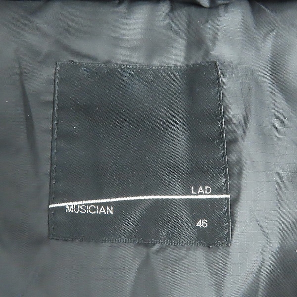 実際に弊社で買取させて頂いたLAD MUSICIAN/ラッドミュージシャン シンサレート 中綿ジャケット 2215-356 /46の画像 3枚目
