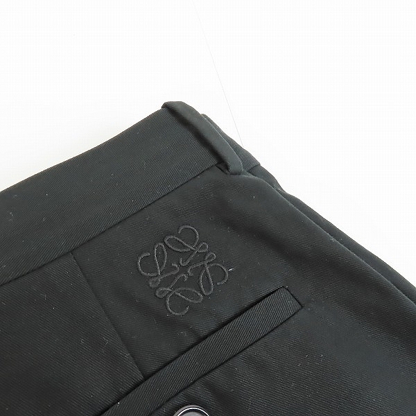 実際に弊社で買取させて頂いた LOEWE/ロエベ アナグラム ロゴ刺繍 トラウザー パンツの画像 5枚目
