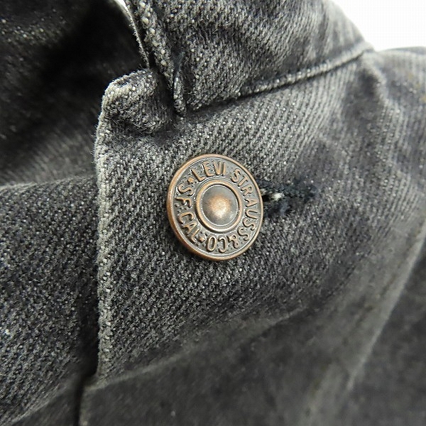 実際に弊社で買取させて頂いたLEVIS/リーバイス 70506 デニムジャケット/36の画像 4枚目