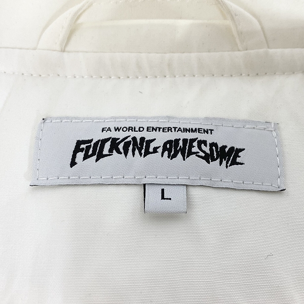 実際に弊社で買取させて頂いたFUCKING AWESOME/ファッキングオーサム STAMP COACH JACKET/スタンプ コーチ ジャケット/Lの画像 2枚目