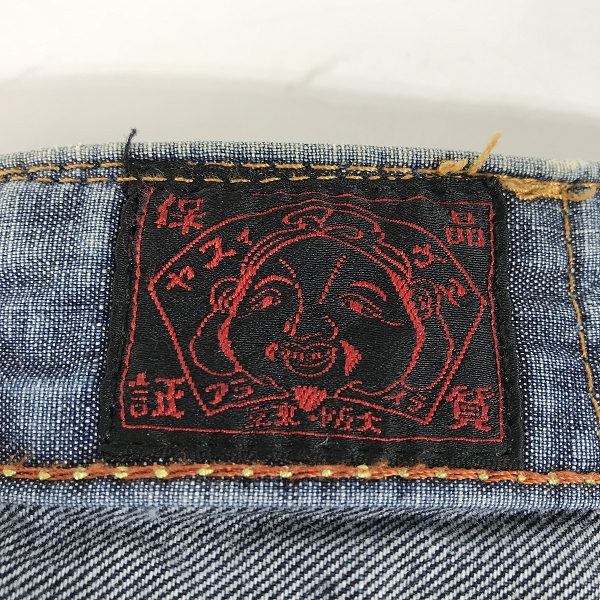 実際に弊社で買取させて頂いたEVISU/エヴィス ユーロエヴィス デニムパンツ/30の画像 3枚目
