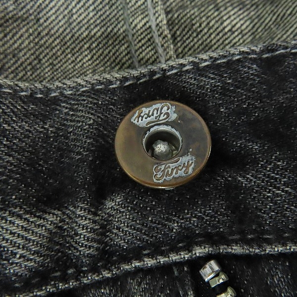 実際に弊社で買取させて頂いたNEIGHBORHOOD/ネイバーフッド BASIC STRAIGHT 06EX SAVAGE LEVEL-4 ダメージ加工 デニムパンツ DCNH-PT-07/S　の画像 7枚目