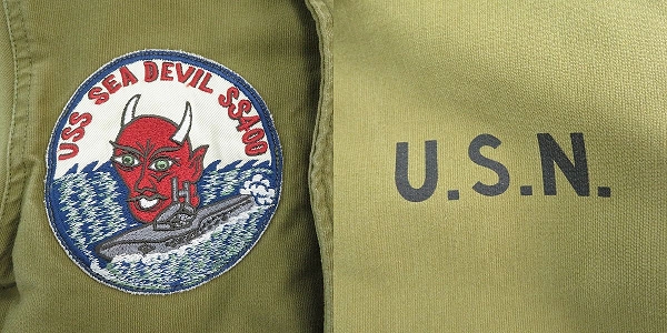 実際に弊社で買取させて頂いたTHE REAL McCOY'S/リアルマッコイズ N-1 デッキジャケット NXsx 88197/36の画像 5枚目