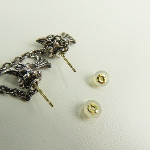 実際に弊社で買取させて頂いた【ギャラ付き】Bloody Mary/ブラッディマリー EVE イブ ロング ピアスの画像 4枚目