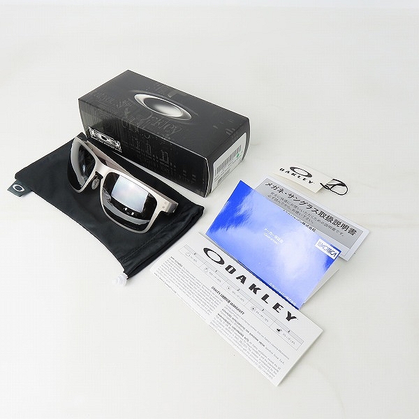 実際に弊社で買取させて頂いたOAKLEY/オークリー HOLBROOK METAL ホルブルックメタル サングラス OO4123-0955の画像 9枚目