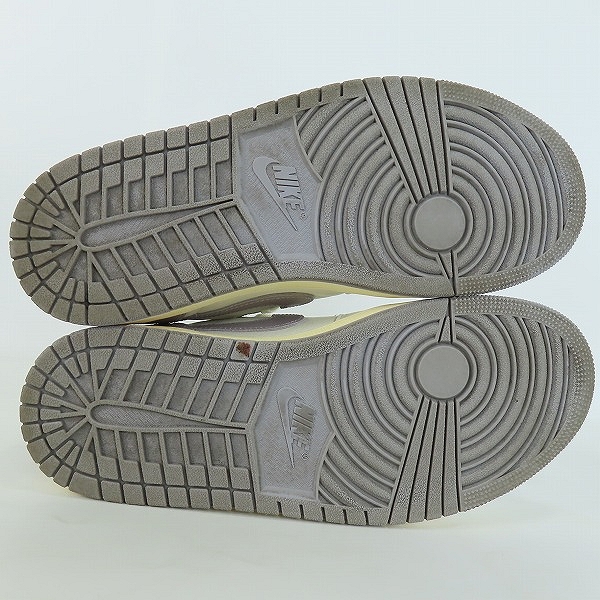 実際に弊社で買取させて頂いたNIKE/ナイキ AIR JORDAN 1 RETRO LOW OG/エアジョーダン1 レトロ アトモスフィアグレー CZ0790-101/27.5の画像 2枚目