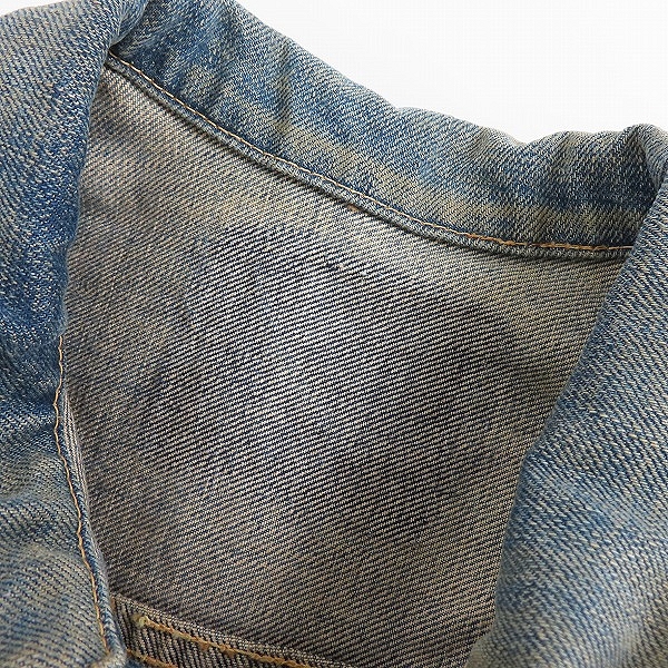 実際に弊社で買取させて頂いたLevi's/リーバイス 506XX VINTAGE CLOTHING 2003年製/日本製/1stモデル/BIG E デニムジャケット/Gジャン 70506/42の画像 2枚目