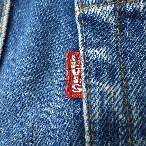 実際に弊社で買取させて頂いたLevi's/リーバイス 501 BIG E 復刻 バレンシア工場 刻印555 デニムパンツ W32L38の画像 3枚目