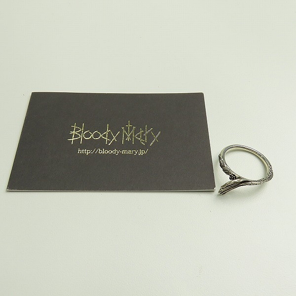 実際に弊社で買取させて頂いた【ギャラ付き】Bloody Mary/ブラッディマリー ロータスヘッドリング 17号の画像 9枚目