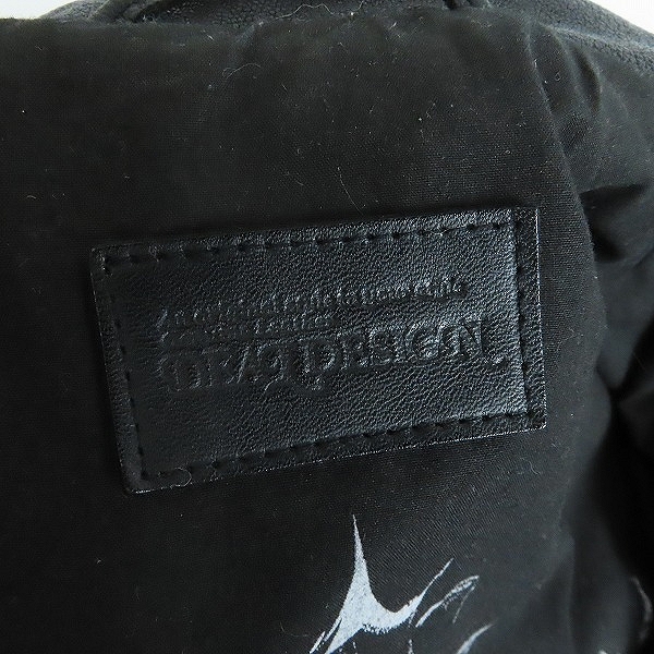 実際に弊社で買取させて頂いたDEAL DESIGN/ディールデザイン ゴートレザージャケット DA-091/Mの画像 2枚目