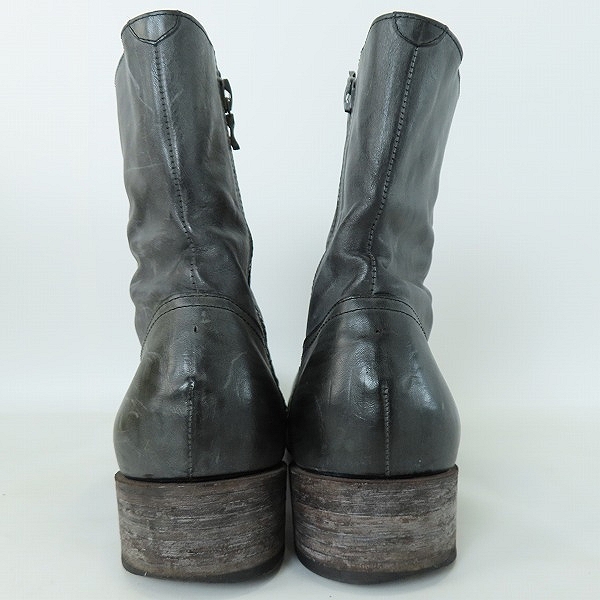 実際に弊社で買取させて頂いたKAZUYUKI KUMAGAI ATTACHMENT/カズユキクマガイ アタッチメント サイドジップブーツ/42.5の画像 1枚目