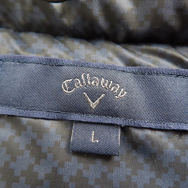 実際に弊社で買取させて頂いたCallaway/キャロウェイ ダウンジャケット 241-5210767/Lの画像 2枚目