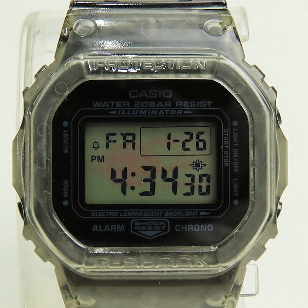 実際に弊社で買取させて頂いたBEAMS×G-SHOCK/ビームス×Gショック 別注 スケルトン DW-5600VT