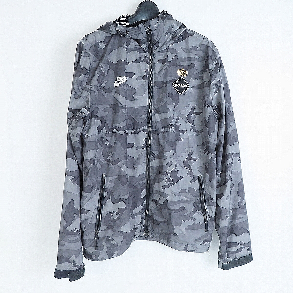 実際に弊社で買取させて頂いたF.C.Real Bristol/エフシー レアルブリストル×NIKE/ナイキ ポリエステルジャケット/ブルゾン 396327-010/M