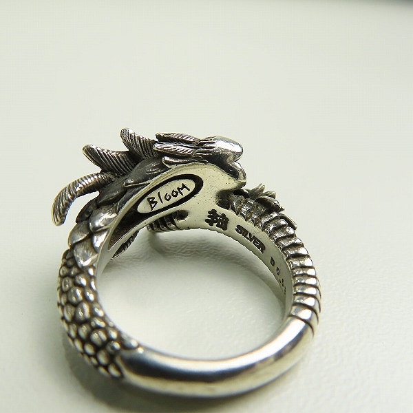 実際に弊社で買取させて頂いたBloody Mary/ブラッディマリー Bloom シルバーリング 9号の画像 6枚目