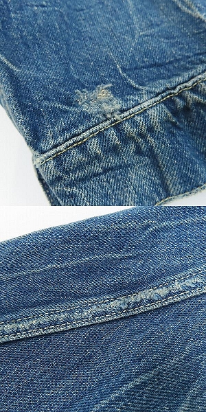 実際に弊社で買取させて頂いたLevi's/リーバイス 506XX VINTAGE CLOTHING 1st 復刻版 デニムジャケット 492600-4709/Lの画像 8枚目