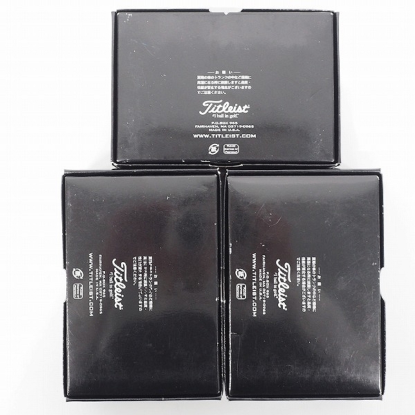 実際に弊社で買取させて頂いた【未使用/オウンネーム】Titleist/タイトリスト NXT TOUR S ゴルフボール イエロー 6スリーブ/計18個 の画像 4枚目