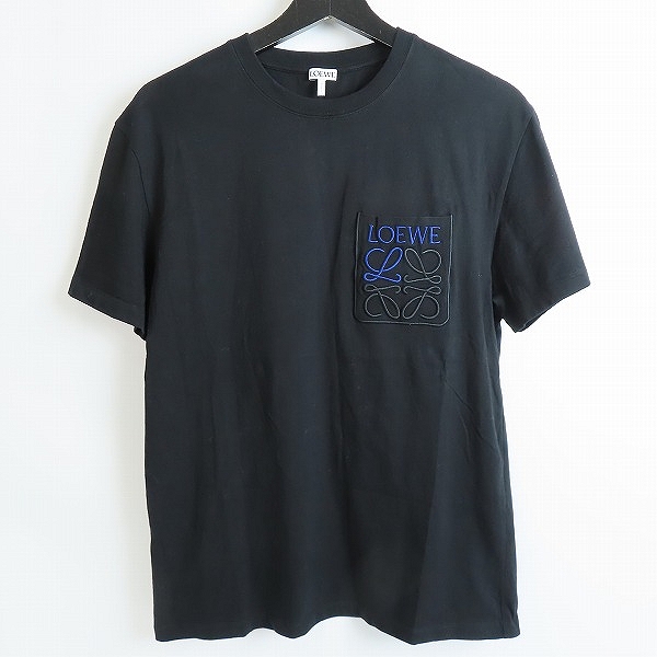 実際に弊社で買取させて頂いたLOEWE/ロエベ アナグラム ロゴ刺繍 ポケットTシャツ H526Y22X99/XS