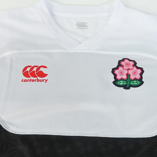 実際に弊社で買取させて頂いたCANTERBURY/カンタベリー ジャパンプラクティスティ ラグビーウェア RG39504J/Lの画像 3枚目