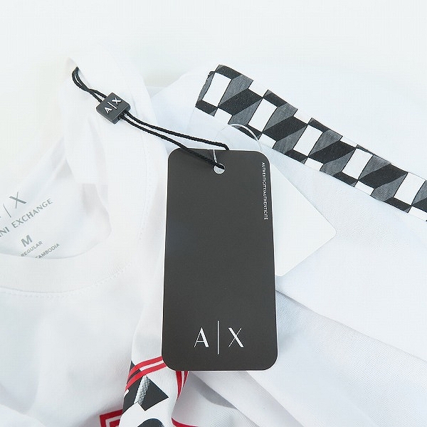 実際に弊社で買取させて頂いた【未使用】AX/ARMANI EXCHANGE/アルマーニエクスチェンジ ロングTシャツ 6GZTAN ZJH4Z/Mの画像 8枚目