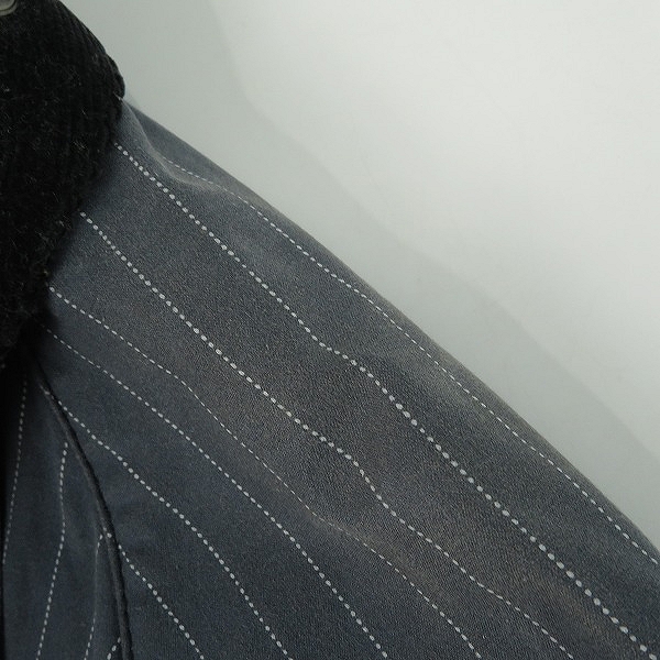 実際に弊社で買取させて頂いたBarbour/バブアー BEDEAL ビデイル ストライプジャケット1202227/38の画像 7枚目