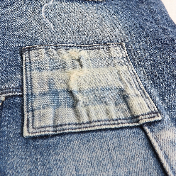 実際に弊社で買取させて頂いたglamb/グラム リペア加工 デニムパンツ /Lの画像 5枚目
