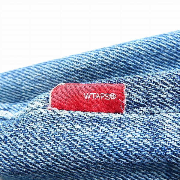 実際に弊社で買取させて頂いたWTAPS/ダブルタップス デニムパンツ インディゴ/Lの画像 6枚目