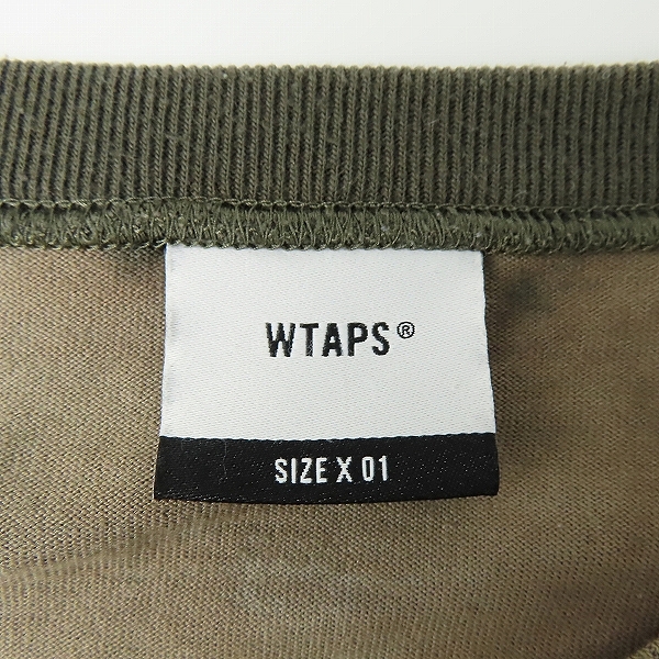 実際に弊社で買取させて頂いたWTAPS/ダブルタップス 19SS DESIGN LS XeroX/TEE.COPO/ロンT 191ATDT-CSM01S/01の画像 2枚目
