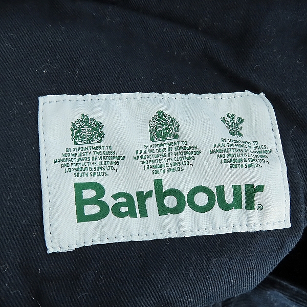実際に弊社で買取させて頂いたBarbour/バブアー 紐ウエスト コーデュロイ テーパードワイドパンツ 2102399/Sの画像 2枚目