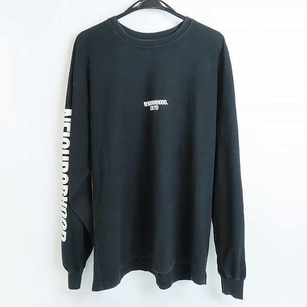 実際に弊社で買取させて頂いたNEIGHBORHOOD/ネイバーフッド ロゴ プリント 長袖 Tシャツ/XL