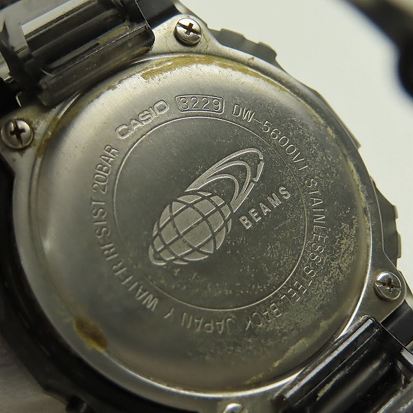 実際に弊社で買取させて頂いたBEAMS×G-SHOCK/ビームス×Gショック 別注 スケルトン DW-5600VTの画像 3枚目