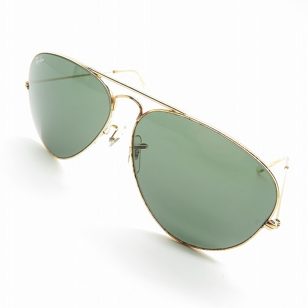 実際に弊社で買取させて頂いたRay-Ban/レイバン B&L/ボシュロム社製 ティアドロップ型 アイウェア/サングラス ゴールド 