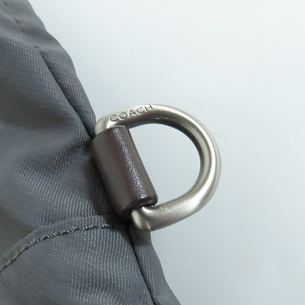 実際に弊社で買取させて頂いたCOACH/コーチ ナイロン×レザー トートバッグ F70682の画像 5枚目