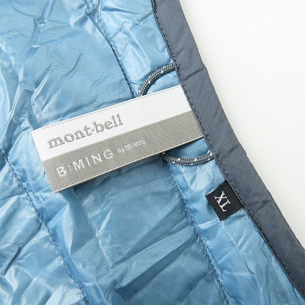 実際に弊社で買取させて頂いたmont-bell/モンベル B:MING by BEAMS別注 スペリオダウン  ダウンジャケット 1601112/XLの画像 2枚目