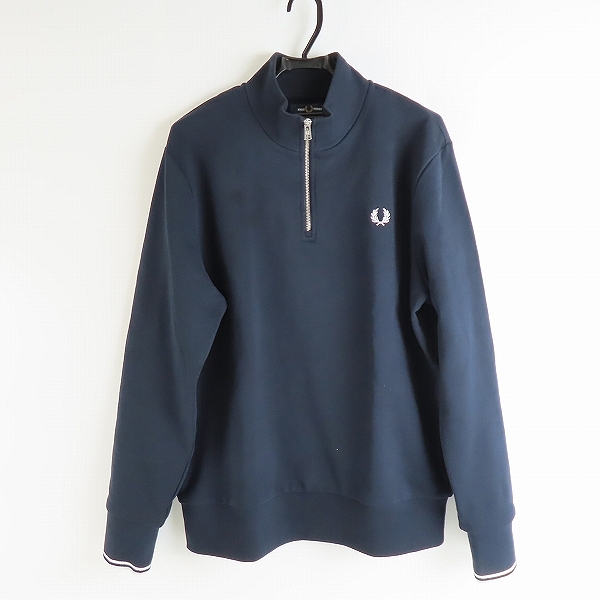 実際に弊社で買取させて頂いたFRED PERRY/フレッドペリー ハーフジップスウェットシャツ/XL